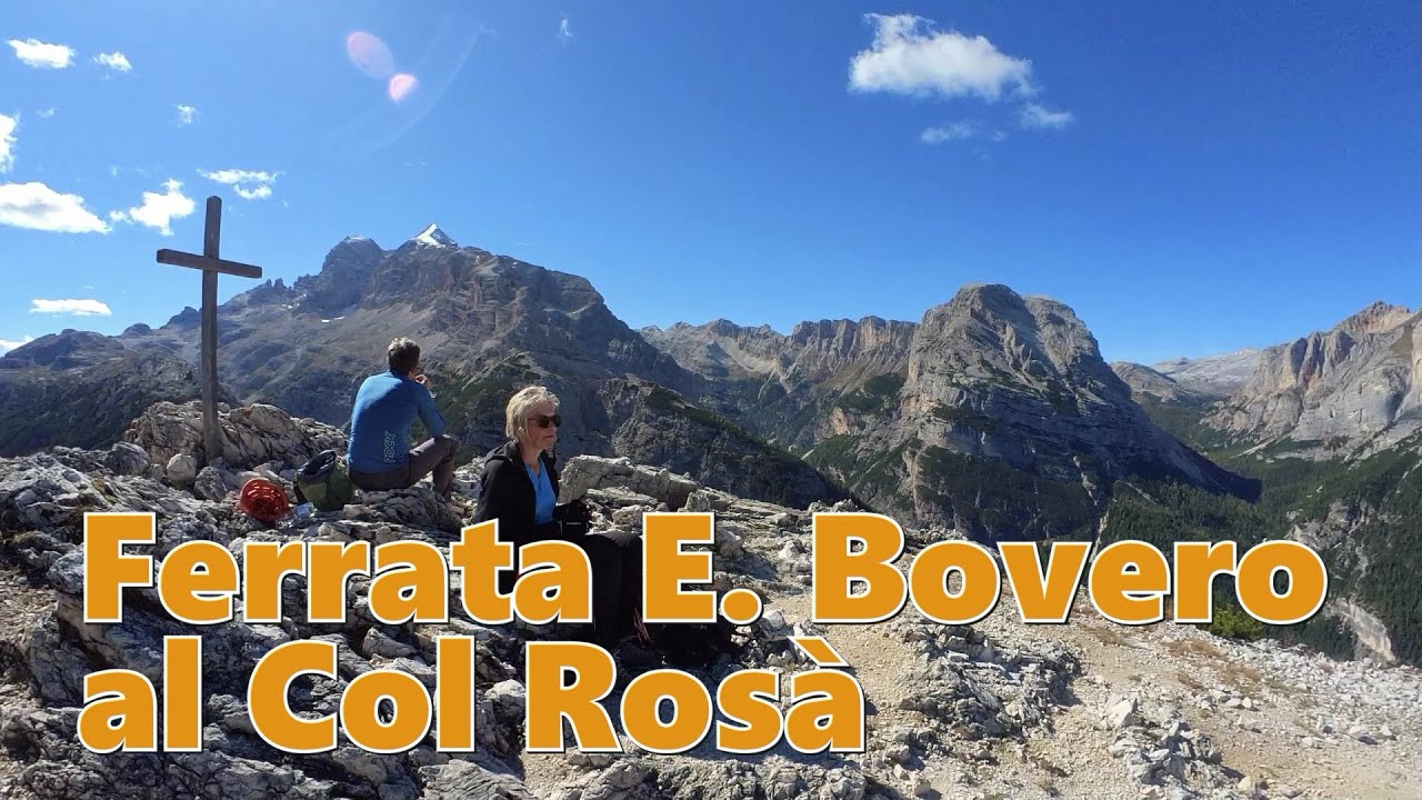 Ferrata Ettore Bovero al Col Rosà (Gruppo delle Tofane)