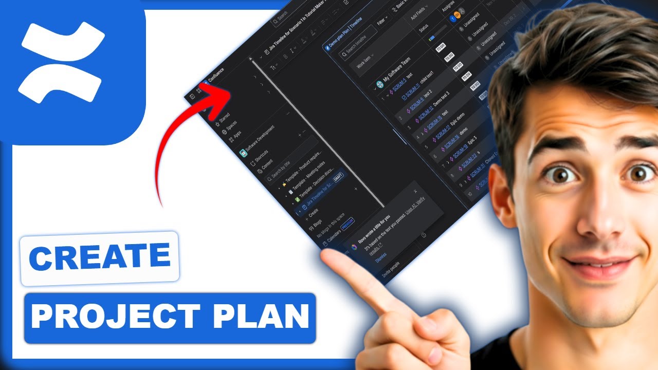 Как создать план проекта с помощью Confluence и Jira: расширенные дорожные карты (самый простой с...