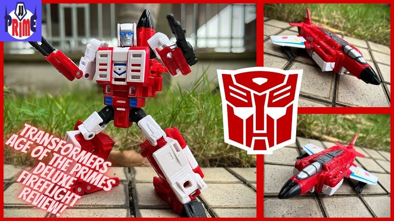 JJ Prime REVIEWS: Transformers Age Of The Primes Deluxe FIREFLIGHT!