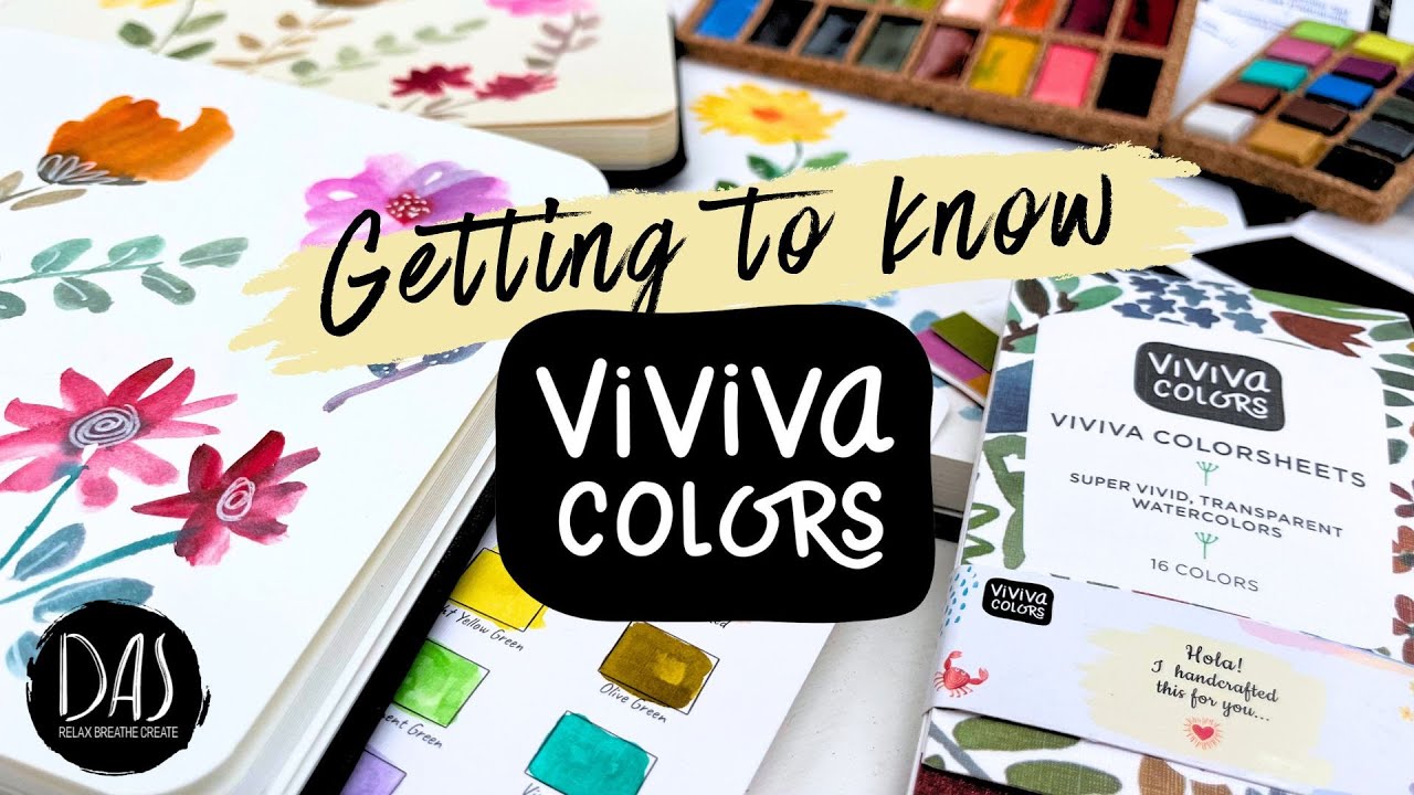 Discover Viviva's BRILLIANT paints and EXPLORE 3 UNUSUAL sketchbooks with me!