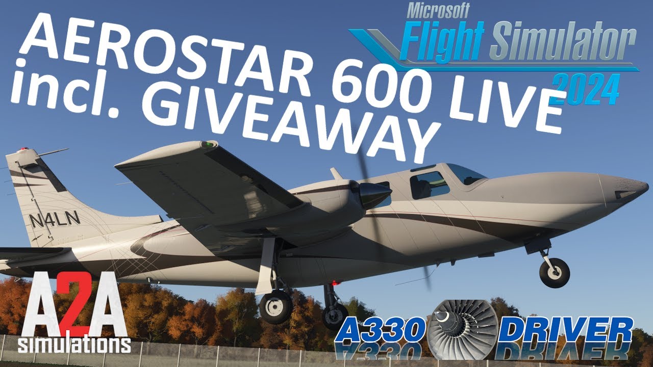 A2A Aerostar 600 FIRST FLIGHT - A new CONTENDER 4 the BEST MULTI ENGINE PISTON | Real Airline Pilot