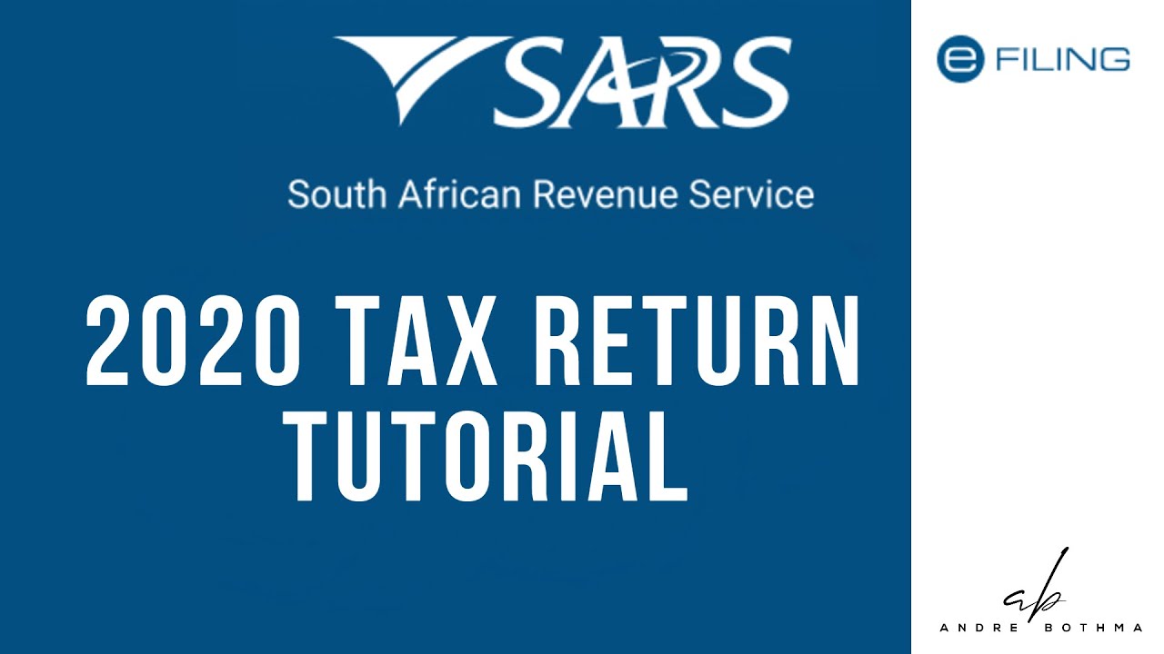 How to submit your 2020 tax return | SARS eFiling Tutorial