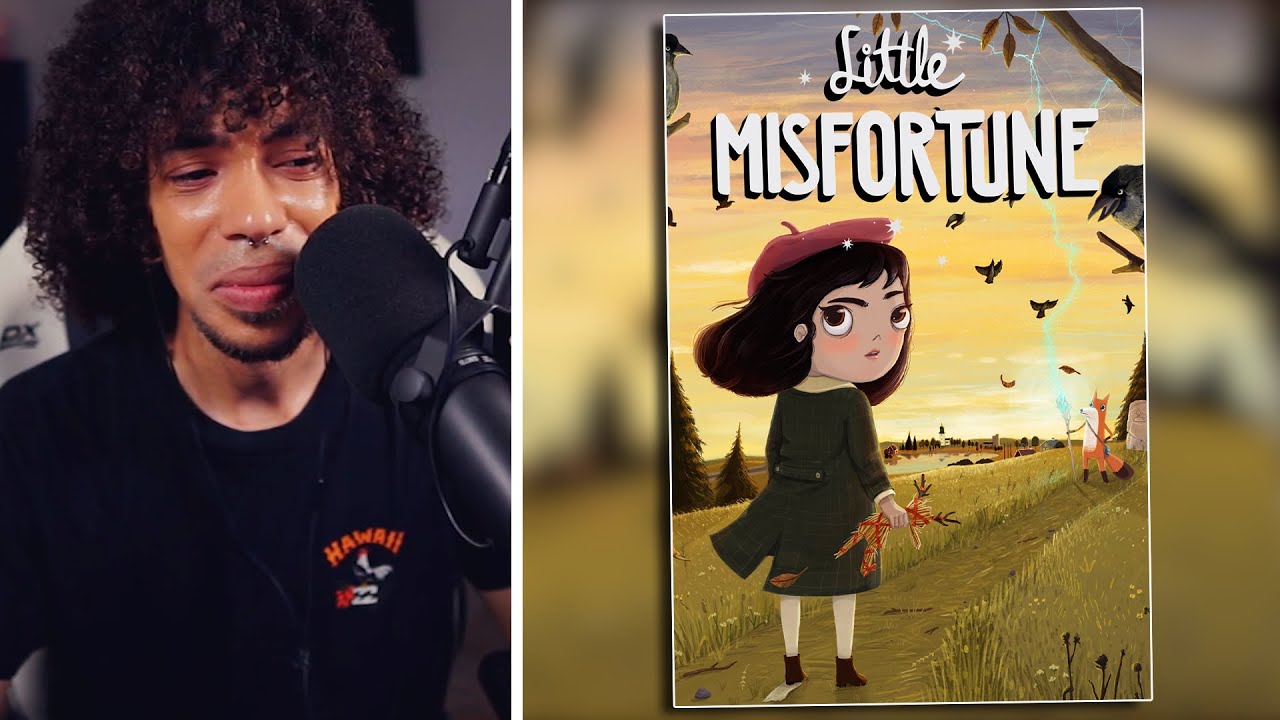 I Finally PLAYED Little Misfortune For The First Time In 2023! (IT'S SO SAD)