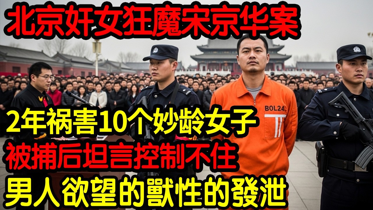 【大案紀實】北京J女狂魔！2年10個妙齡女子！