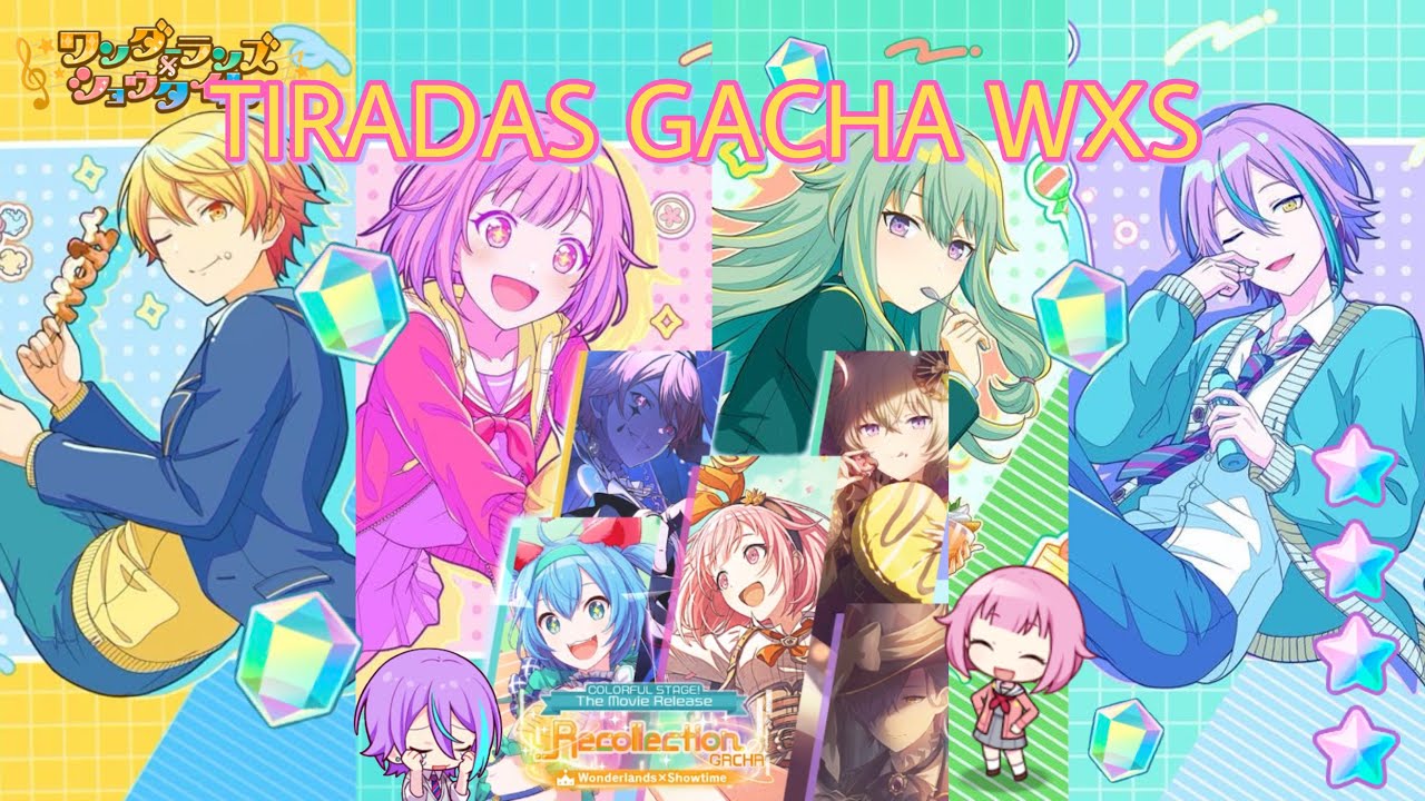 15.000 GEMAS EN EL GACHA RECOLLECTION WXS | project sekai ୨୧