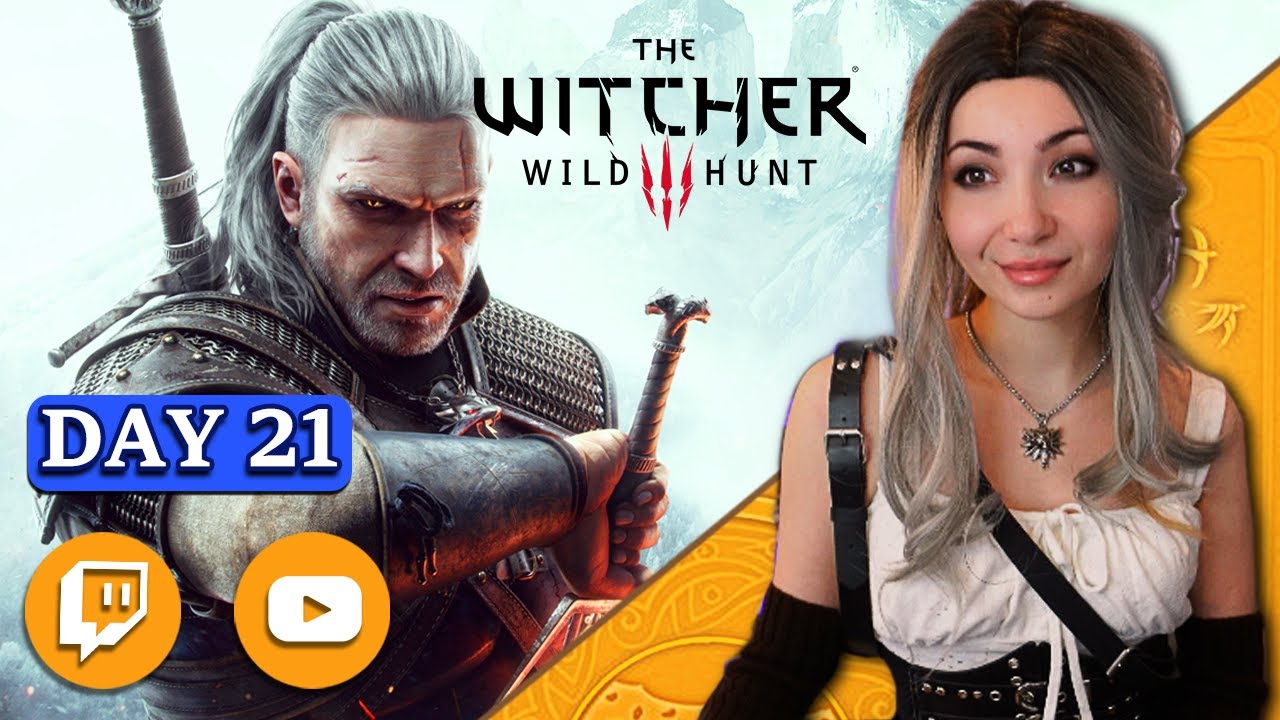 ⚔️ Witcher 3 Blind Run — Day 21 [Death March] | Velen, Skellige & Main Quest