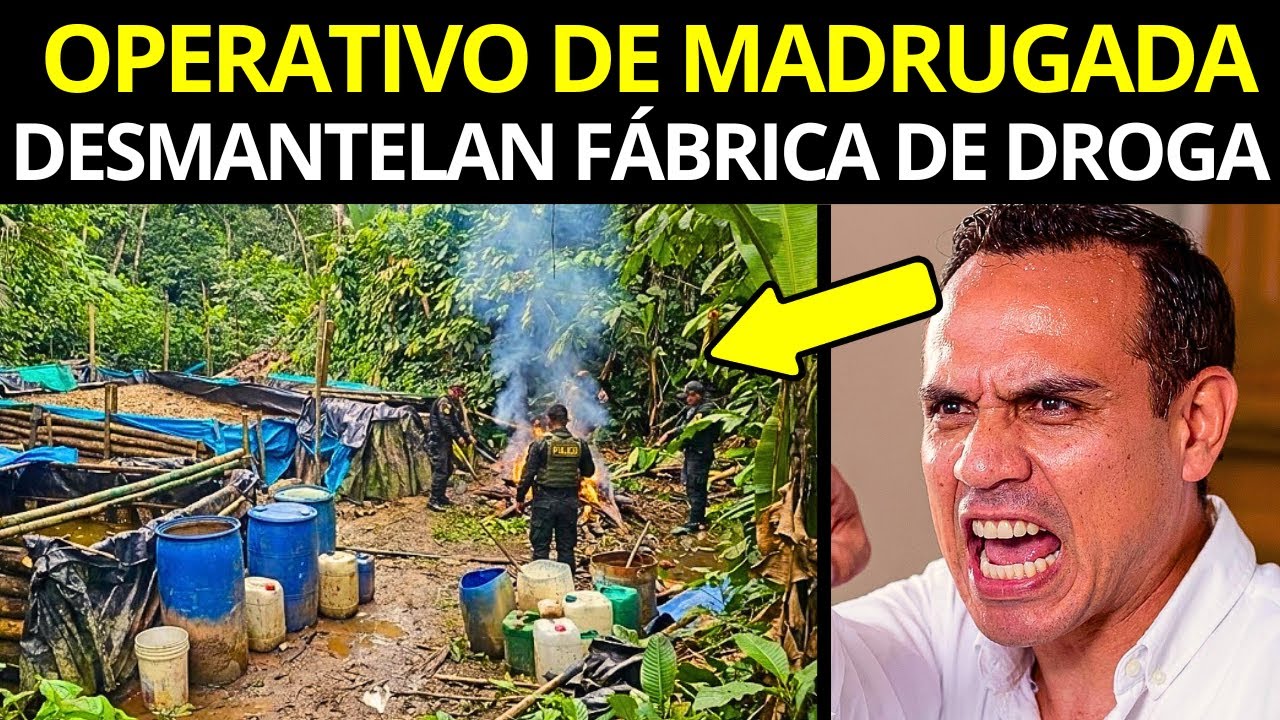 🚨¡¡SE ACABÓ!! LA PNP INGRESA A ZONA ROJA DE HUÁNUCO Y DESMANTELA FÁBRICA DE NARCOS: ASÍ QUEDÓ TODO 🚨