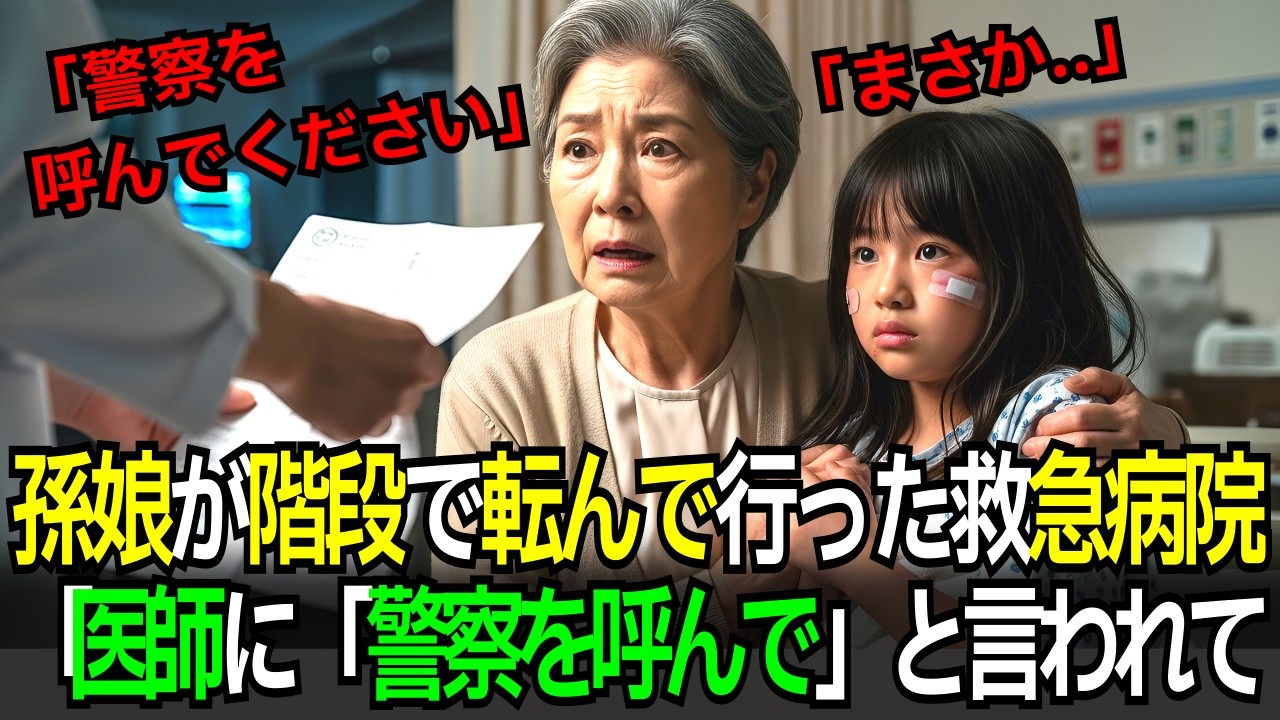 階段で転んだはずが…救急外来の医師「警察を呼んでください」