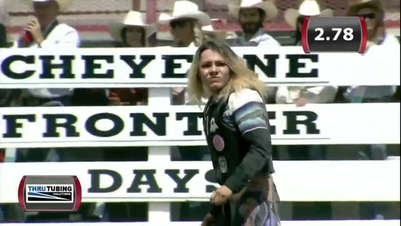 Cheyenne Frontier Days 2024 | Женская седловая лошадь, раунд 1