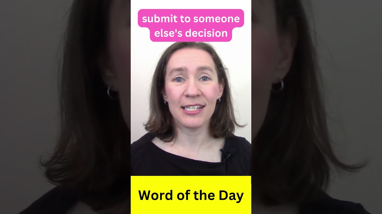 English Word of the Day: Defer (2 meanings)