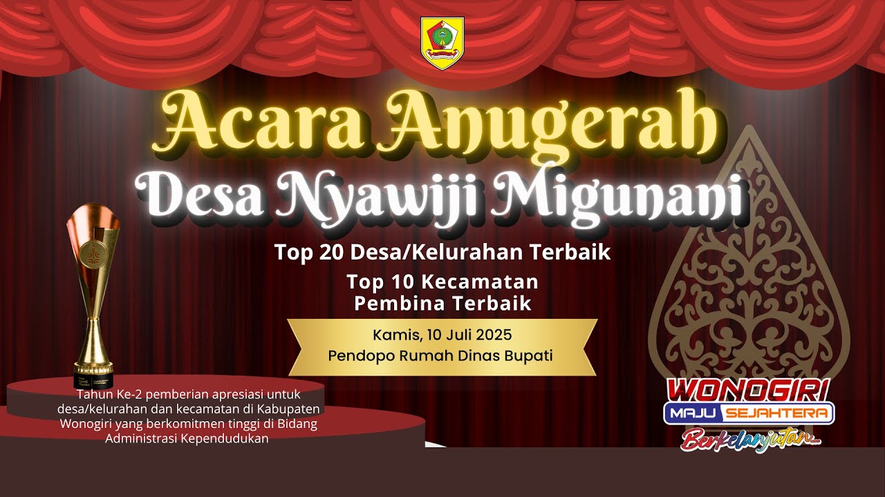 Anugerah Desa Nyawiji Migunani 2025