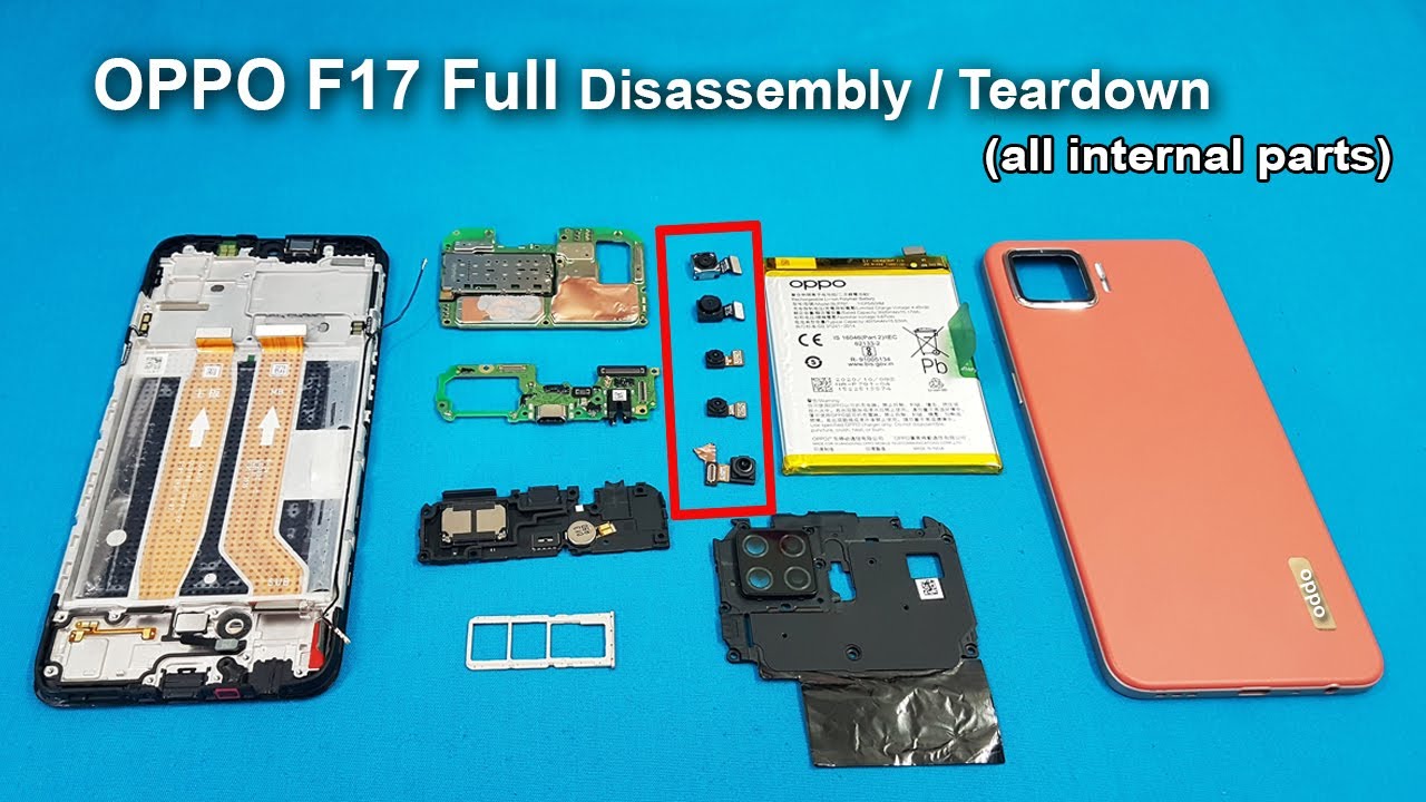 OPPO F17 Disassembly / OPPO F17 Teardown | OPPO F17 All Internal Parts | How to open OPPO F17
