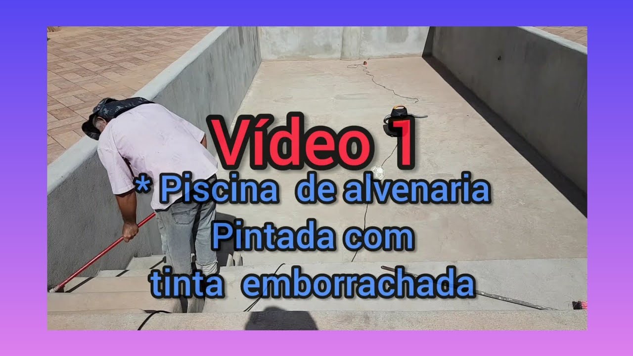 pintura de piscina/ Não pinte sua Piscina antes de ver esse vídeo