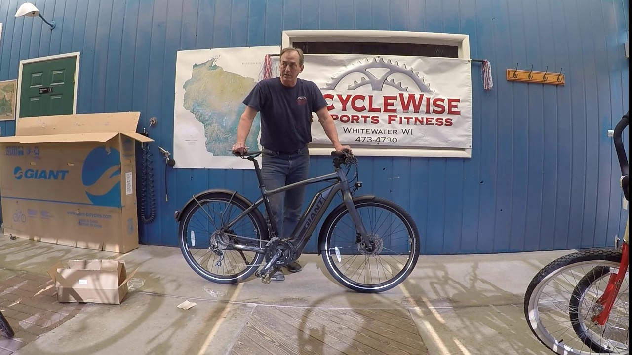 Unboxing Giant Electric Bicycle