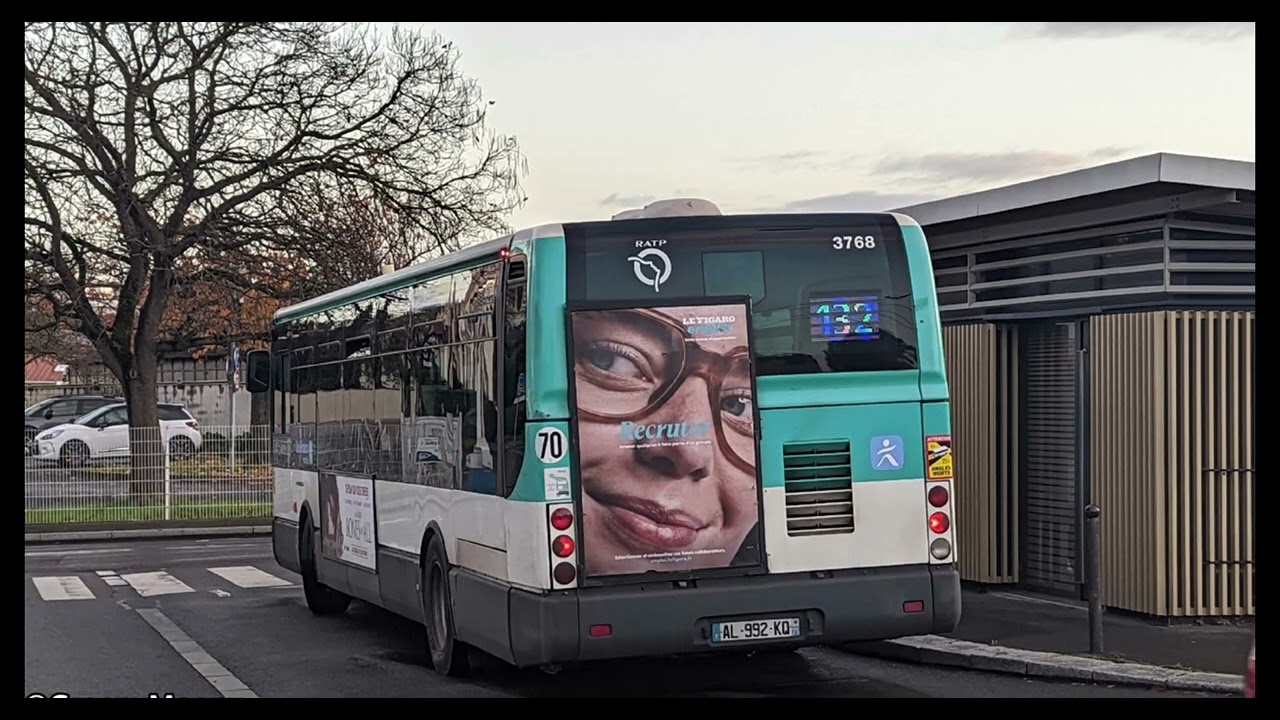 Les lignes du cb ratp de vitry
