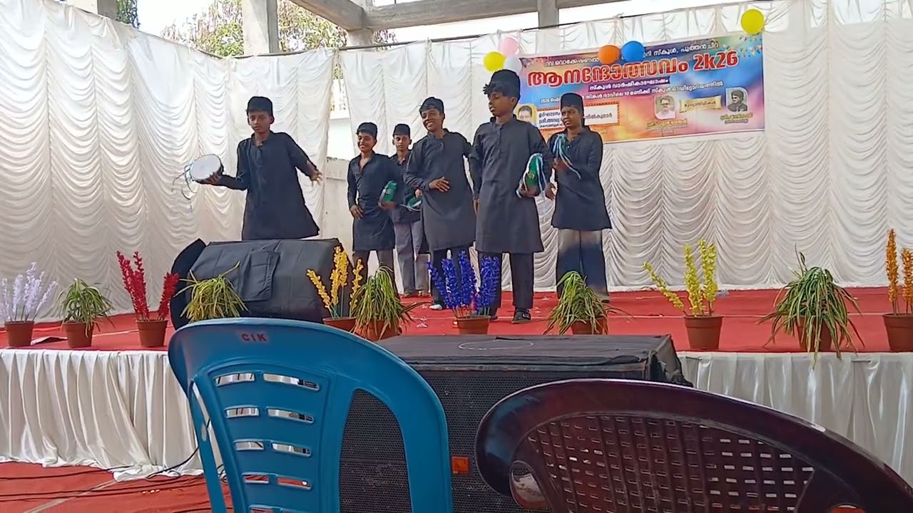 Daff GVHSS PUTHENCHIRA annual day highschool students 🥰