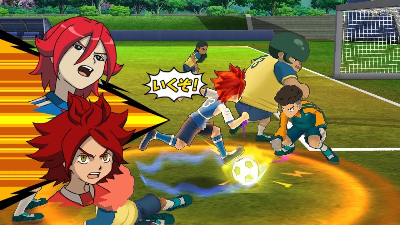 Inazuma Eleven Go Strikers 2013 Chaos Vs Raimon Wii 1080p (Dolphin/Gameplay)