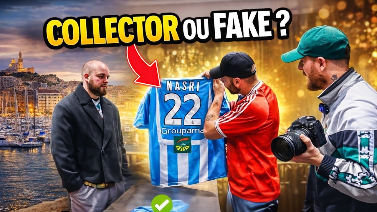 On lui RACHÈTE ses MAILLOTS VINTAGE de l’@om_officiel 👕