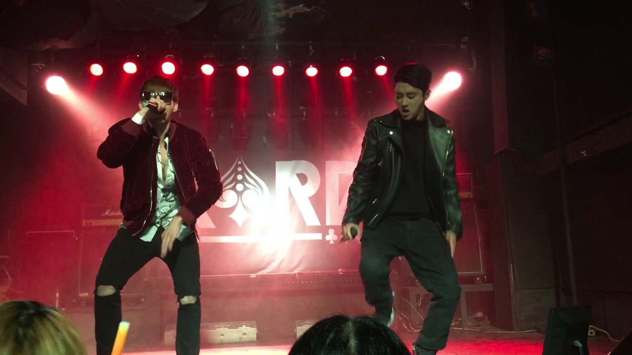 161212 K.A.R.D Debut Party - performance 1(비엠 & 제이셉)
