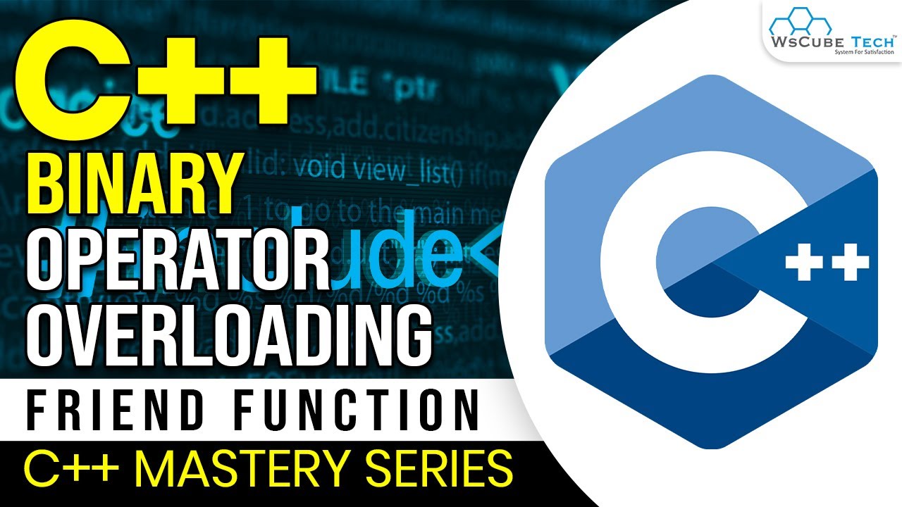 How to Implement Binary Operator Overloading Using Friend Function (HINDI)