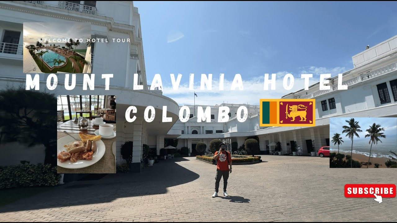 Beauty of Mount Lavinia Hotel Colombo 🇱🇰 | Stunning Oceanfront Luxury 🌊🏨