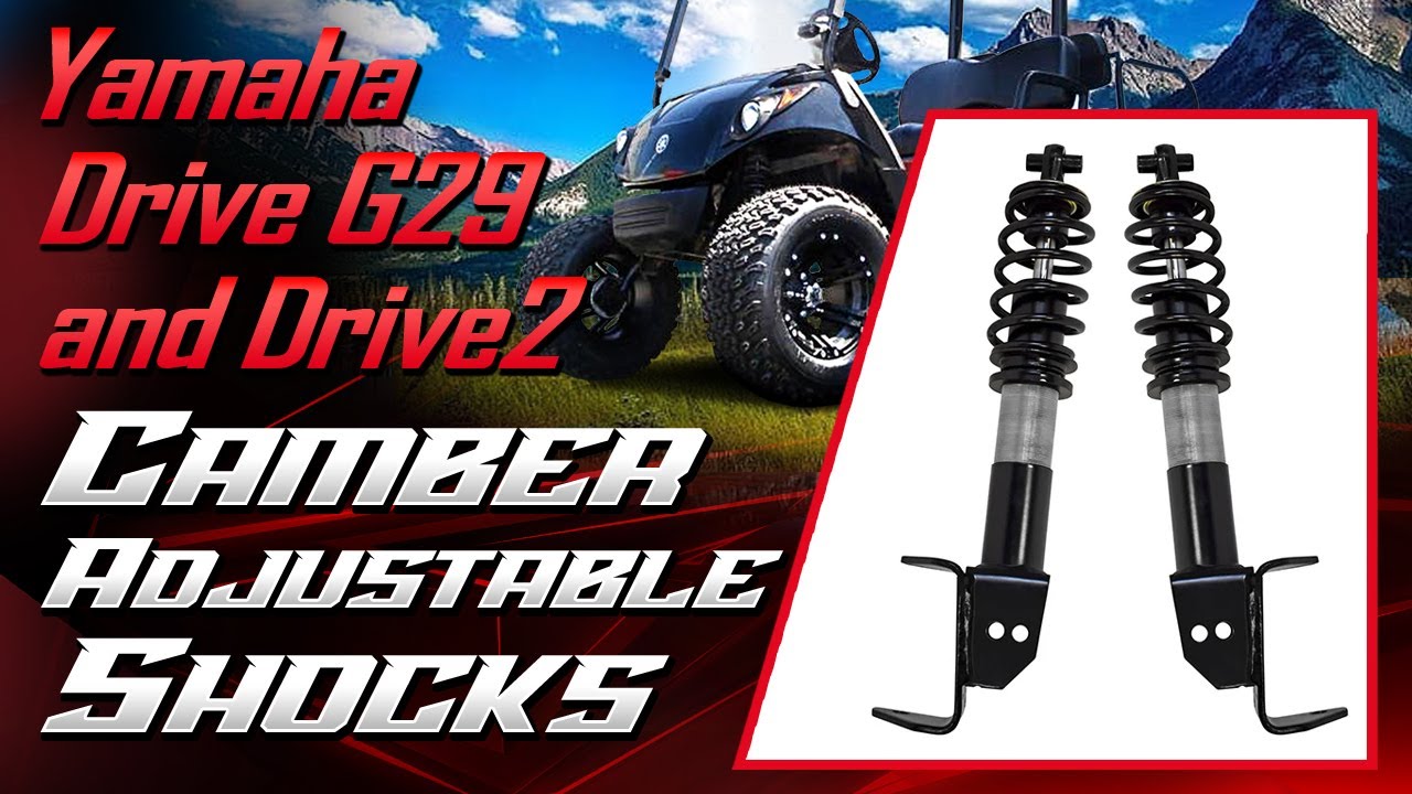 Передние амортизаторы Yamaha Drive/Drive2 с регулируемым развалом, версия 2