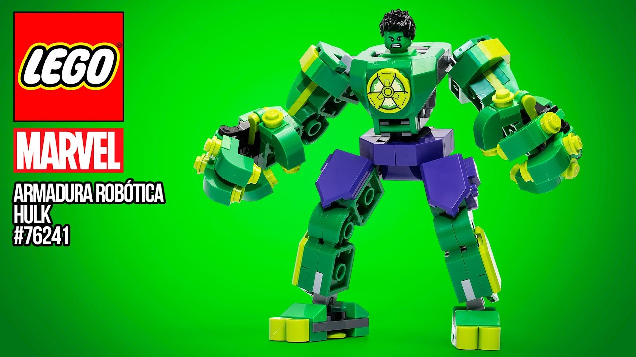 🔴 [LEGO MARVEL STUDIOS] Armadura Rob&oacute;tica de Hulk - Mecha Hulk 76241