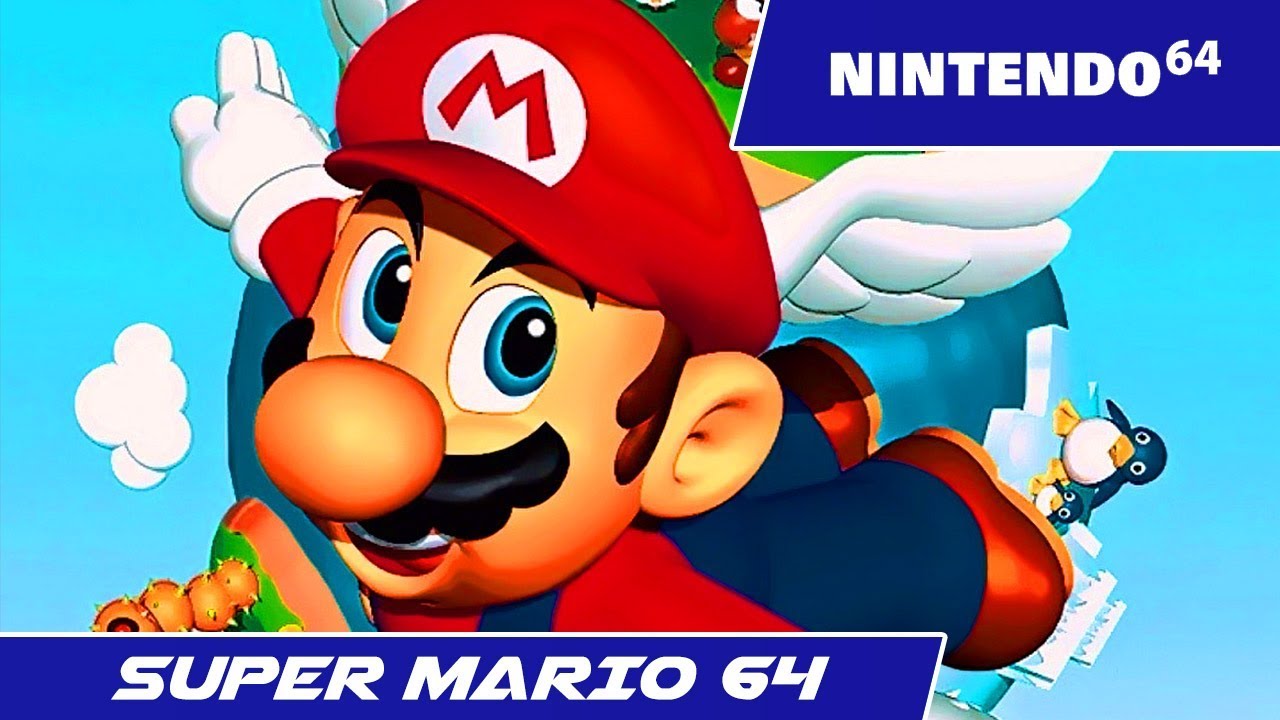 SUPER MARIO 64 (1996) // First 10 Minutes!  // Nintendo 64 Gameplay