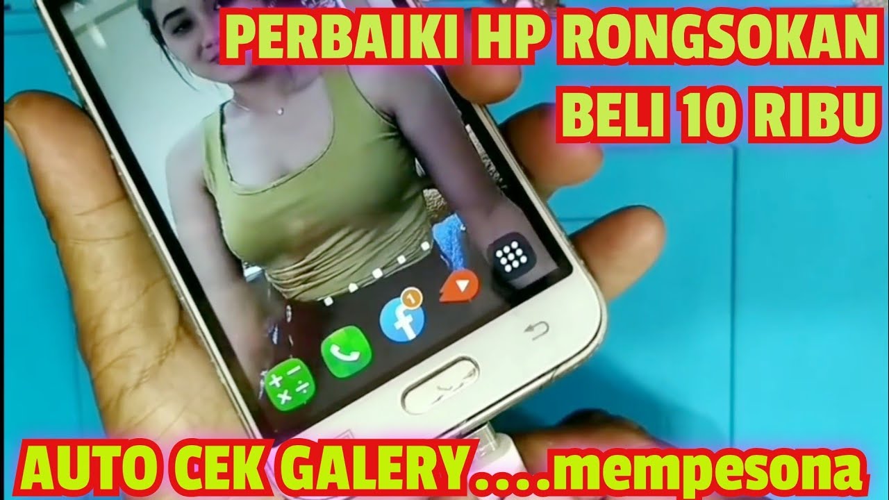 Perbaiki HP Bangkai Rongsokan Samsung beli cuma 10 ribu Auto nyala lagi