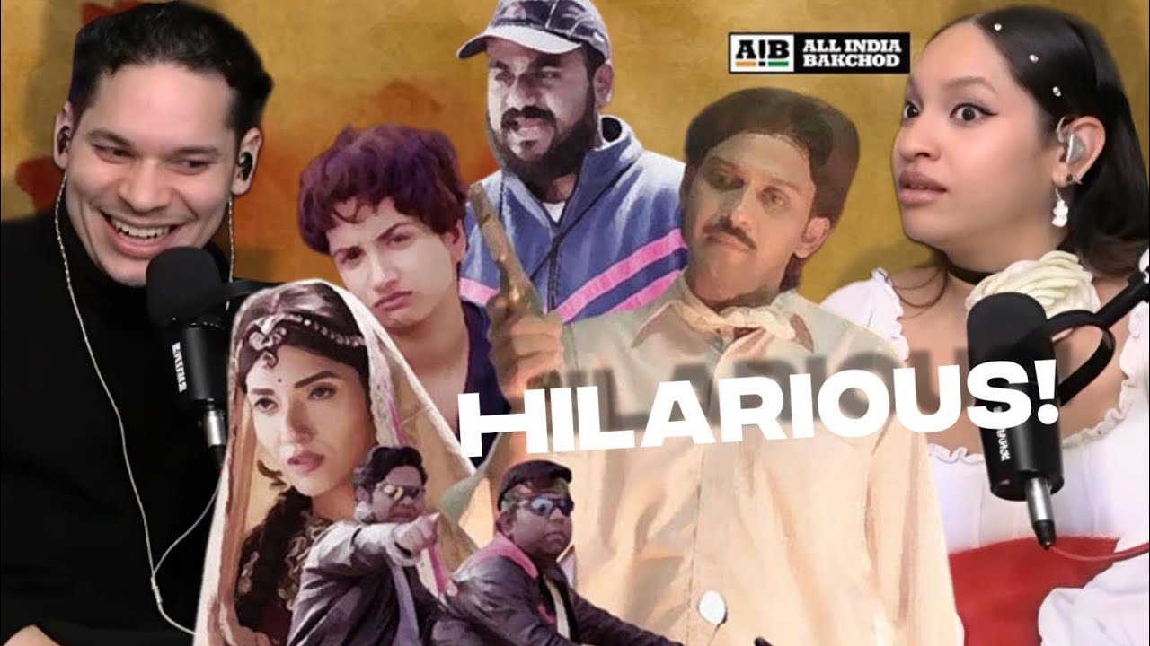 WTF DID WE JUST WATCH??🤣 Waleska & Efra react to AIB : Lightning Fast Movies