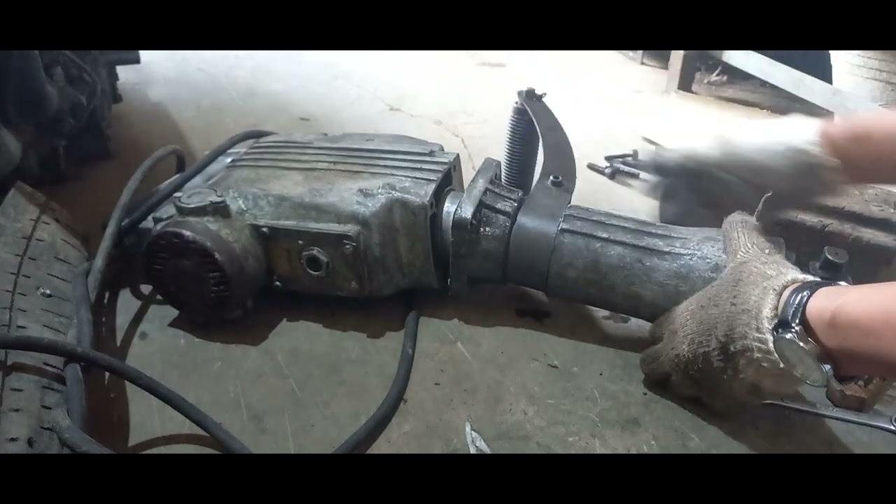 service jack hammer part 1KEBOCORAN OLI 085710575024