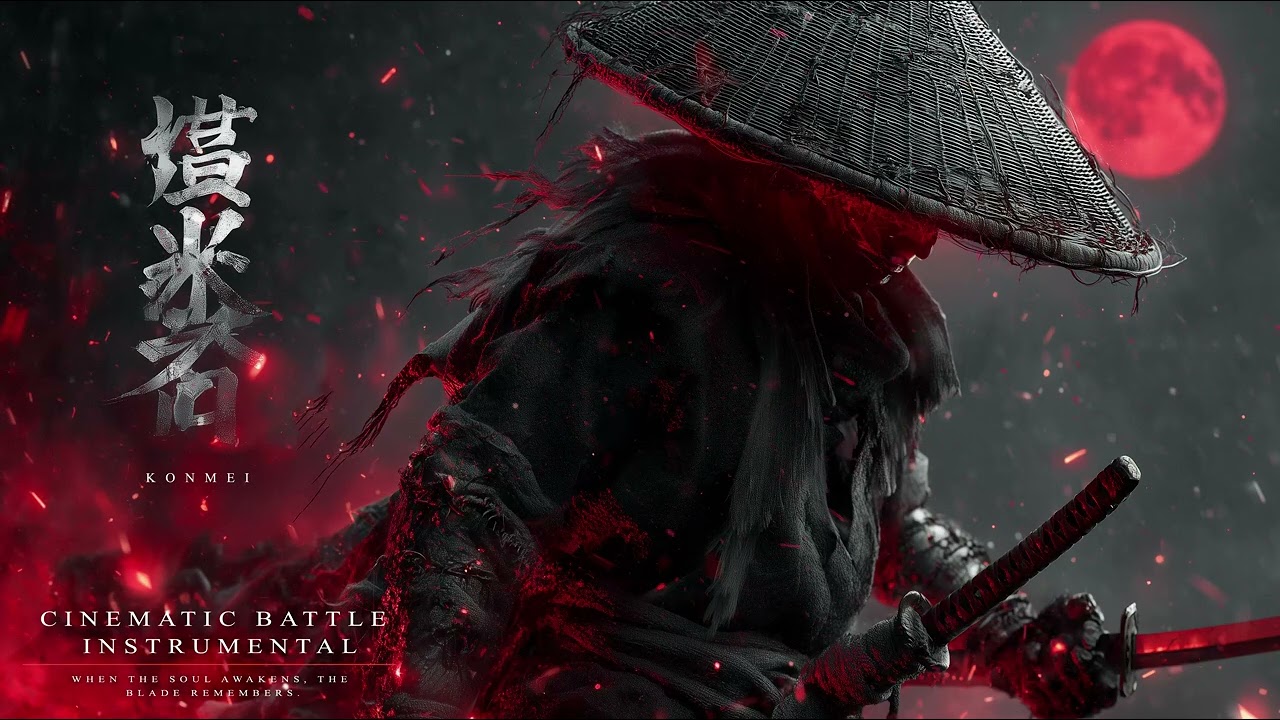 覚醒・魂鳴 | Epic Samurai Awakening Under the Red Moon | Cinematic Battle Instrumental