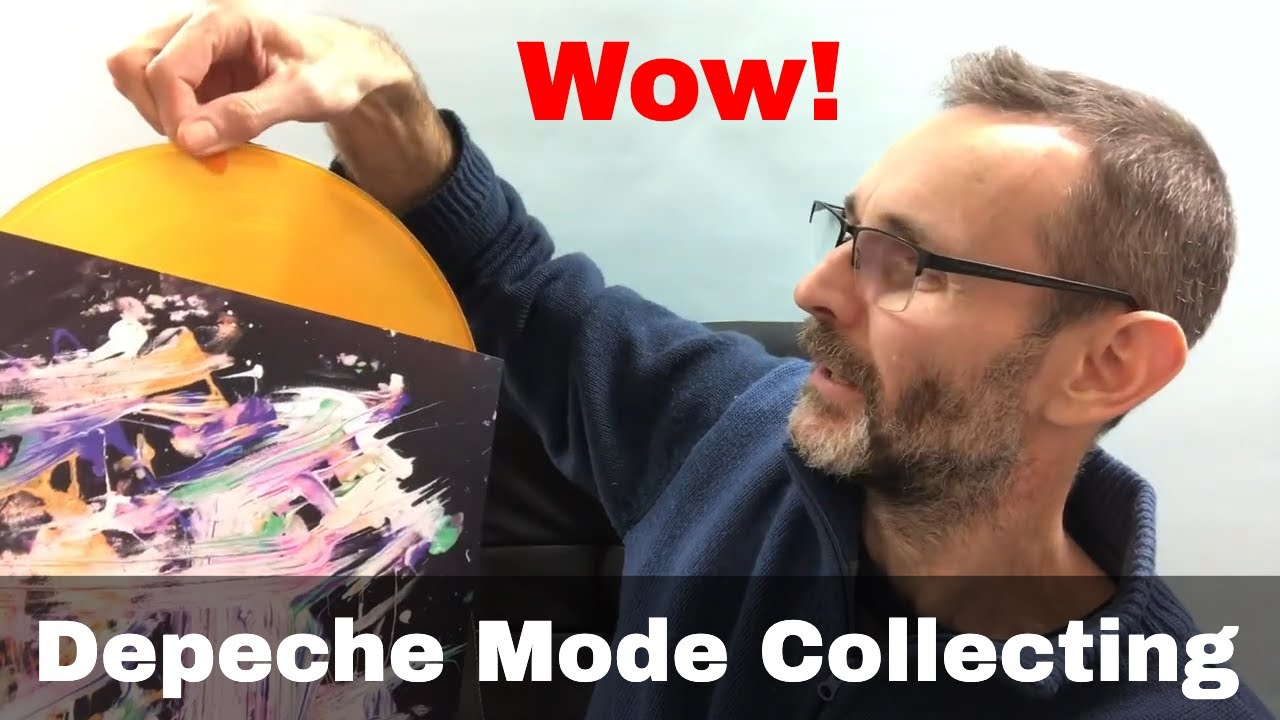 Collecting DEPECHE MODE vinyl records...  My collection grows!