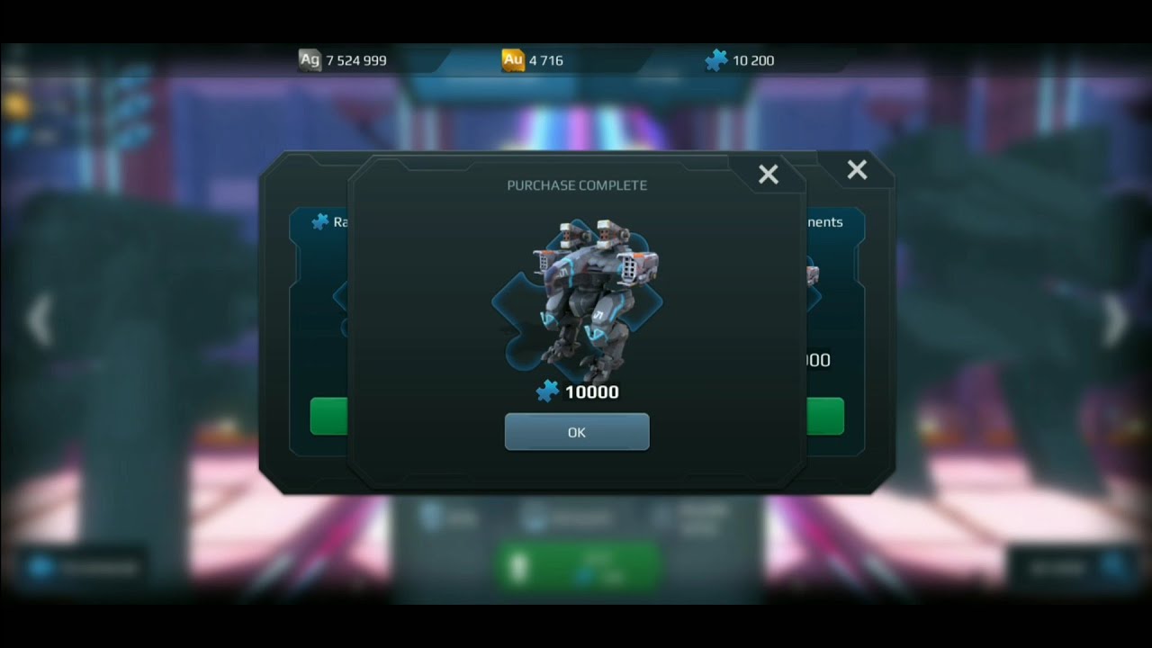 War Robots - Raven Bot purchase on live Server and gameplay!