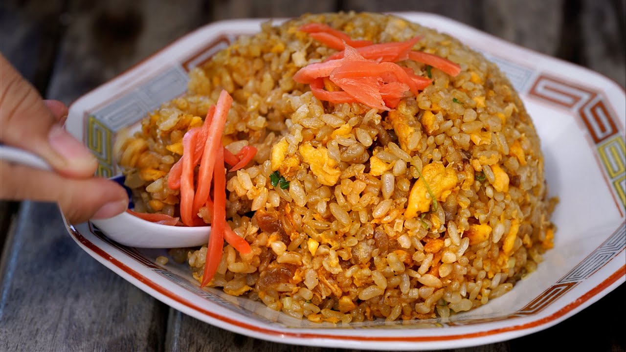 ARROZ FRITO JAPONÉS - CHAHAN (チャーハン)