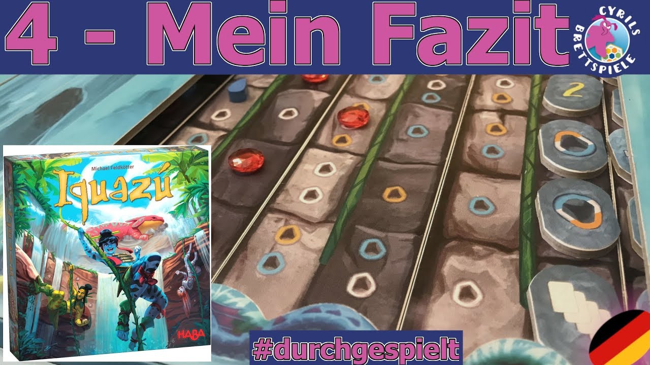 Iquazu - mein Fazit - Cyrils Brettspiele(S168E04)