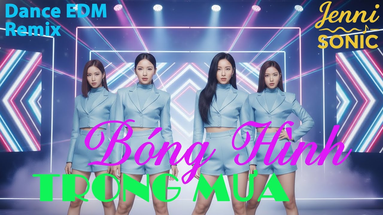Bóng Hình Trong Mưa - Dance, EDM, Remix, Party, Nhạc Sàn Cực Mạnh | Jenni Sonic Official