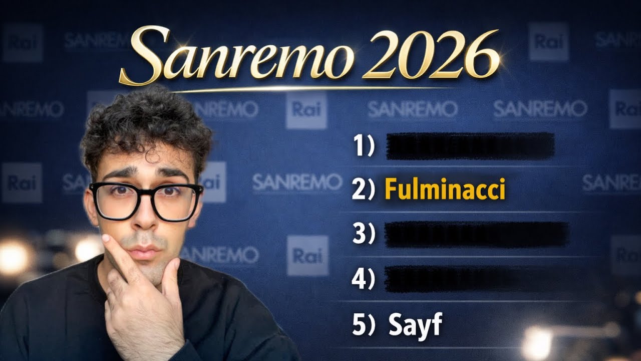 SANREMO 2026: La CLASSIFICA della SALA STAMPA dopo il PRIMO ASCOLTO