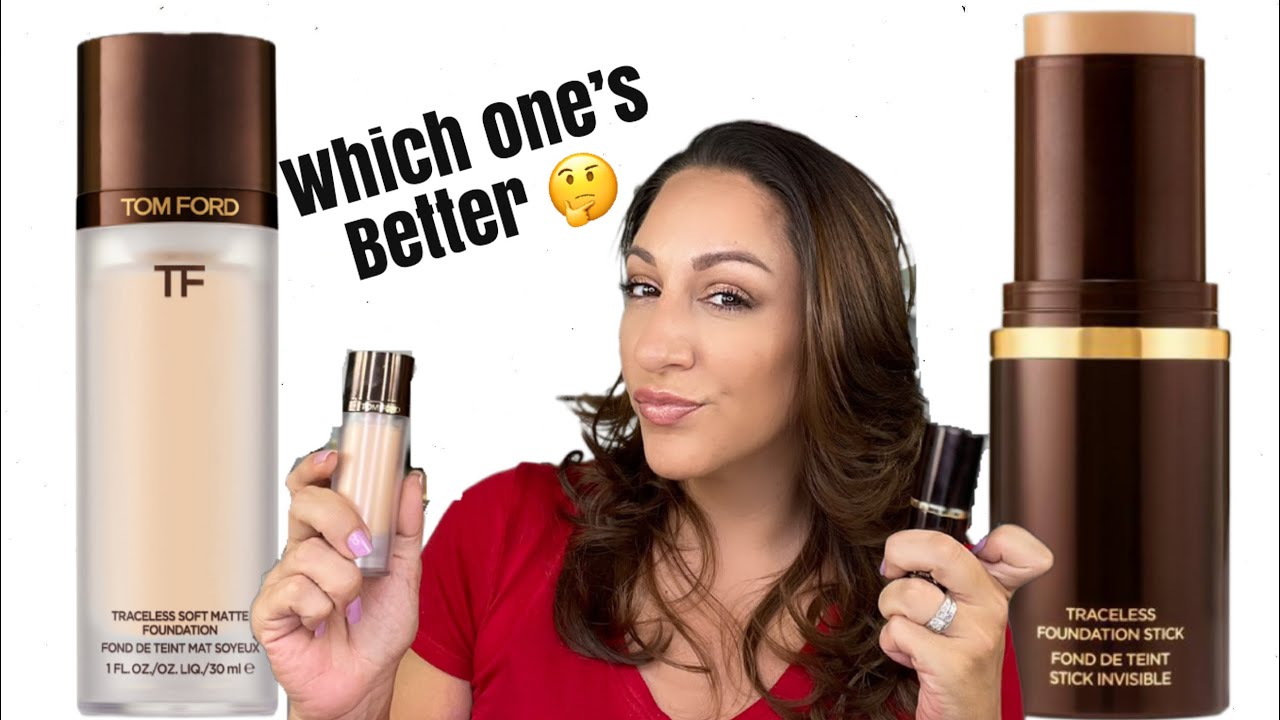 Best of Tom Ford Foundations for Oily Skin | Traceless Matte vs. Stick