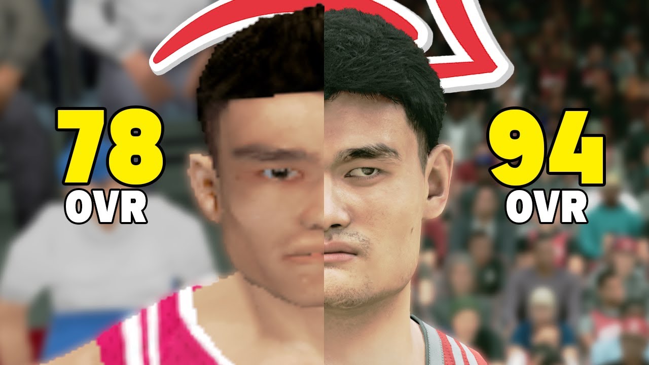 Hitting A 3pt With Yao Ming In Every NBA 2K!
