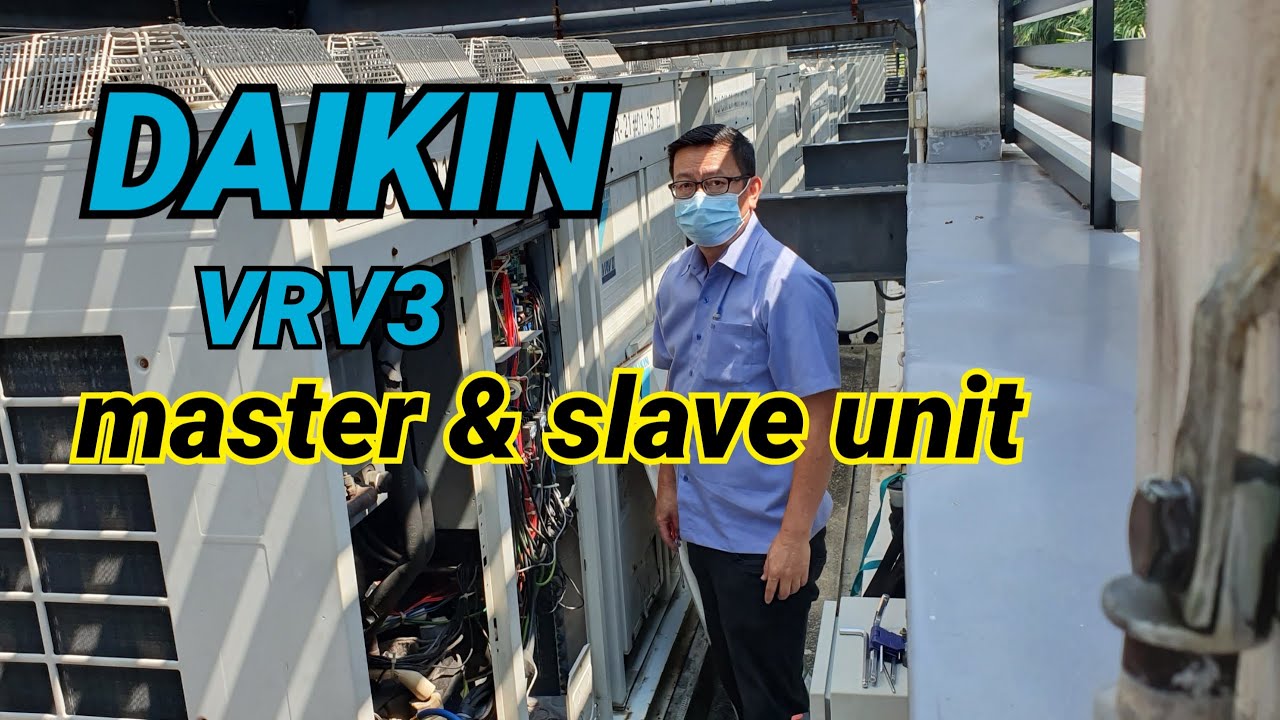 Daikin VRV3 | Как определить ведущий и ведомый блок.