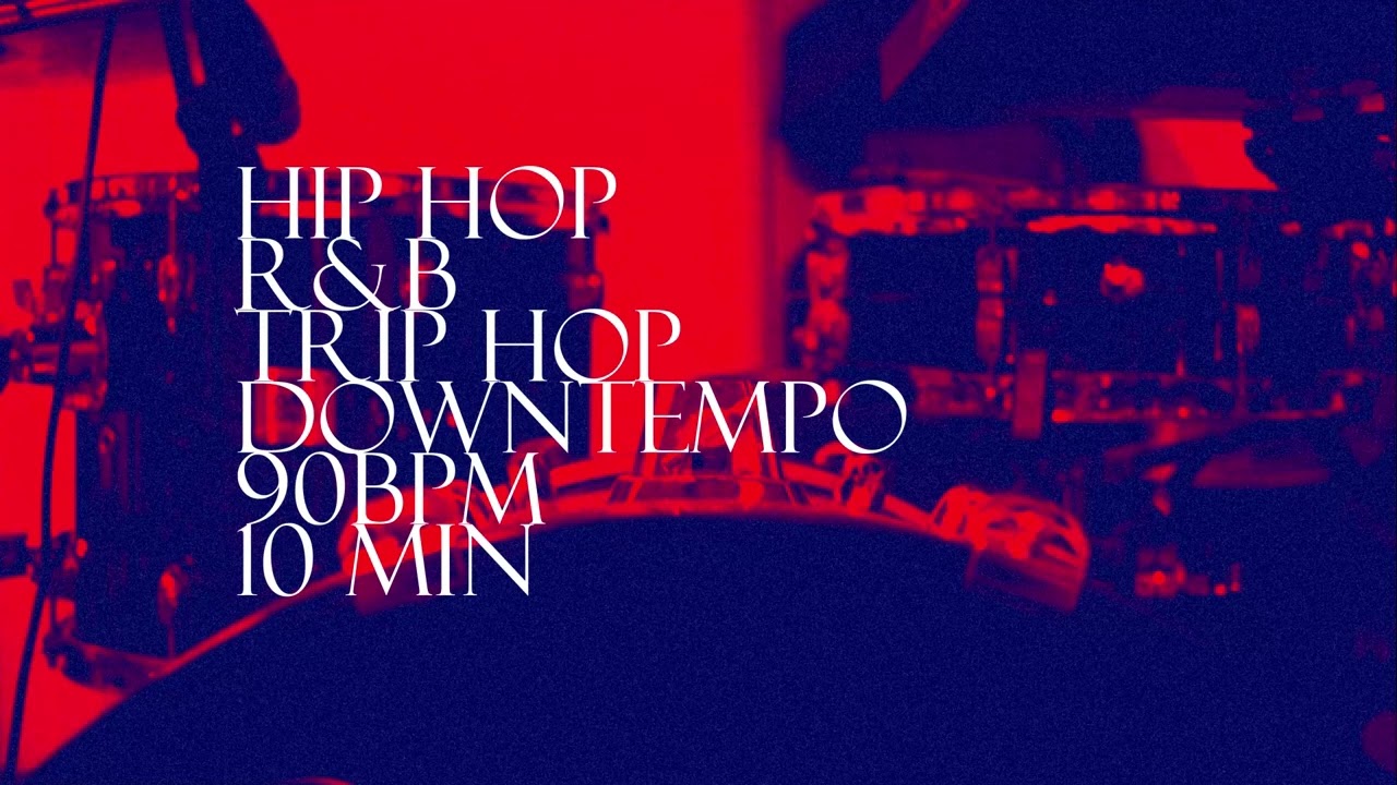 Free Drum Loops - Hip Hop R&B Trip Hop Downtempo 90 BPM 10 min - Download