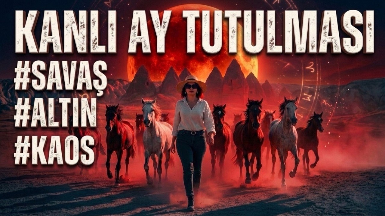 Kanlı Ay Tutulması #Savaş #Altın #Kaos @AstrologDilekKorhan