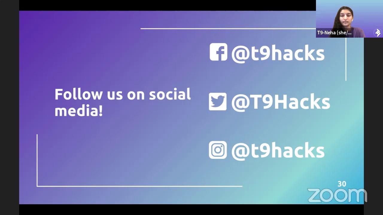 T9Hacks Hackathon Opening Ceremony