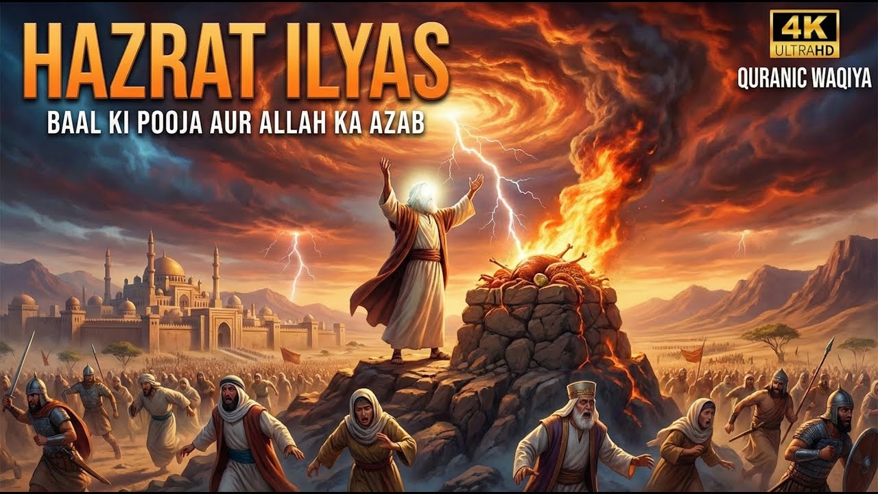 Allah Ne Hazrat Ilyas Ki Qaum Par Pani Kyun Band Kardiya? | Ek Ibratnaak Waqia