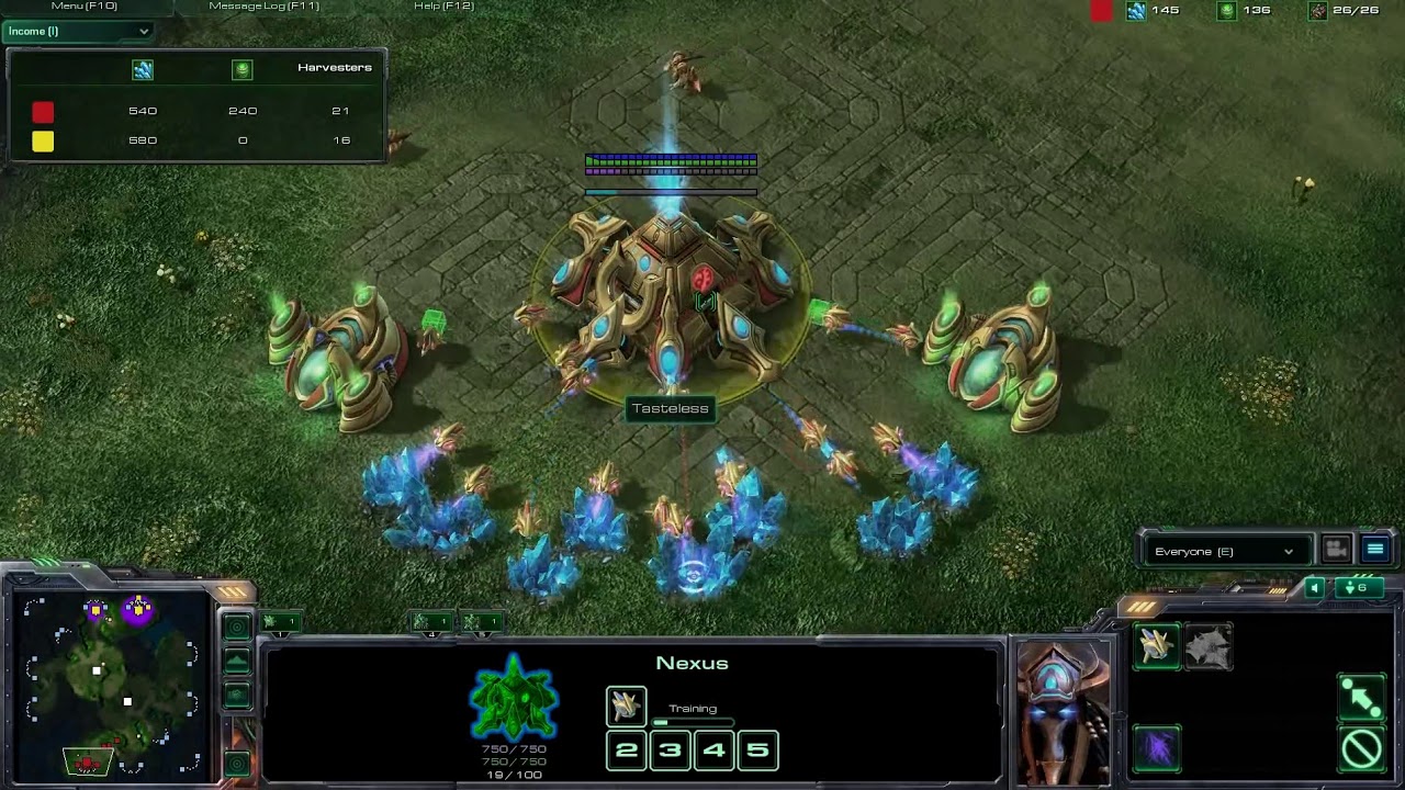 Tasteless vs Day9   Game 1   Part 1   StarCraft 2 Showmatch