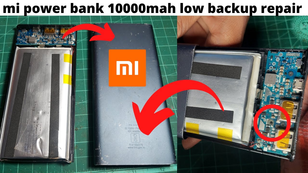 how to repair mi power bank 10000mah,mi power bank 10000mah not working. mi power bank weak backup⚡⚡