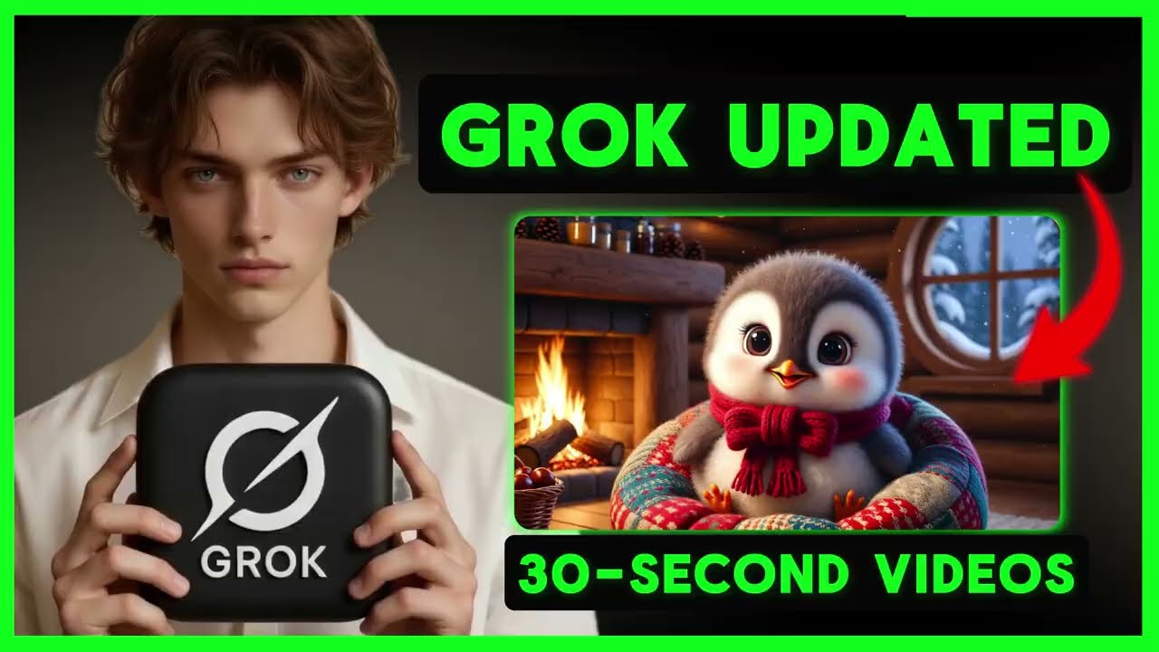 🚨 Make 30-Second AI Videos FREE with Grok | New Extend Feature (2026)