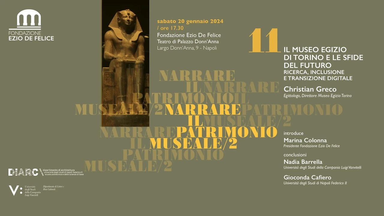 Narrare il Patrimonio museale / 2 - Il Museo Egizio di Torino e le sfide del futuro