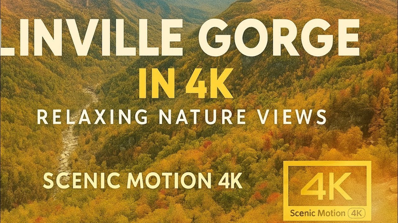 The Beauty of Linville Gorge | Relaxing 4K Drone & Ground Footage